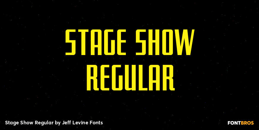 Stage Show Regular Poster