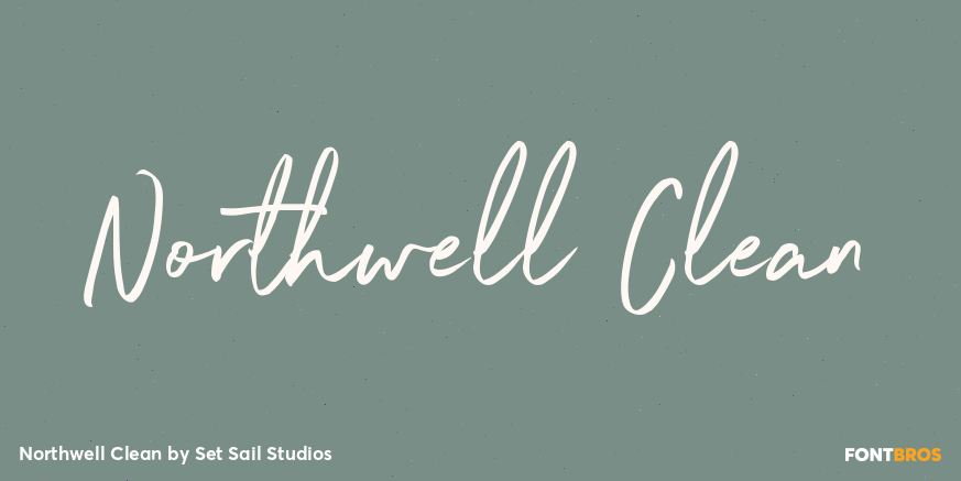 Northwell Clean Font Poster #1