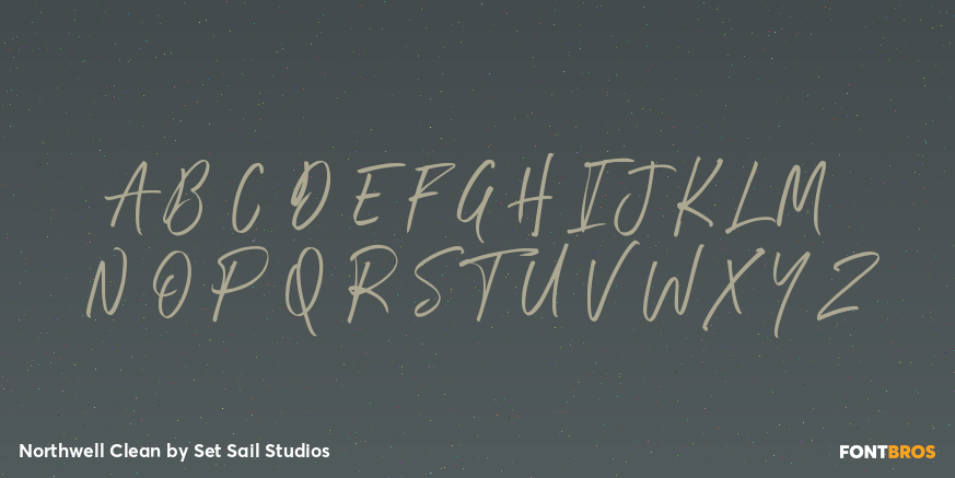 Northwell Clean Font Poster #2