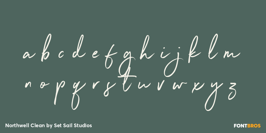 Northwell Clean Font Poster #3