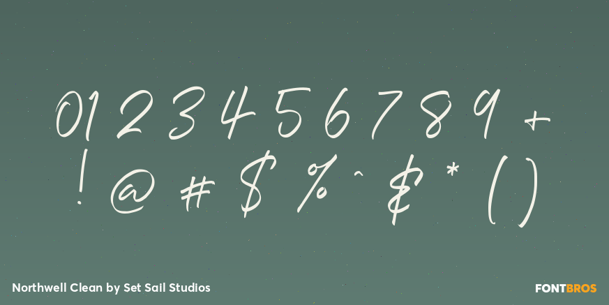 Northwell Clean Font Poster #4