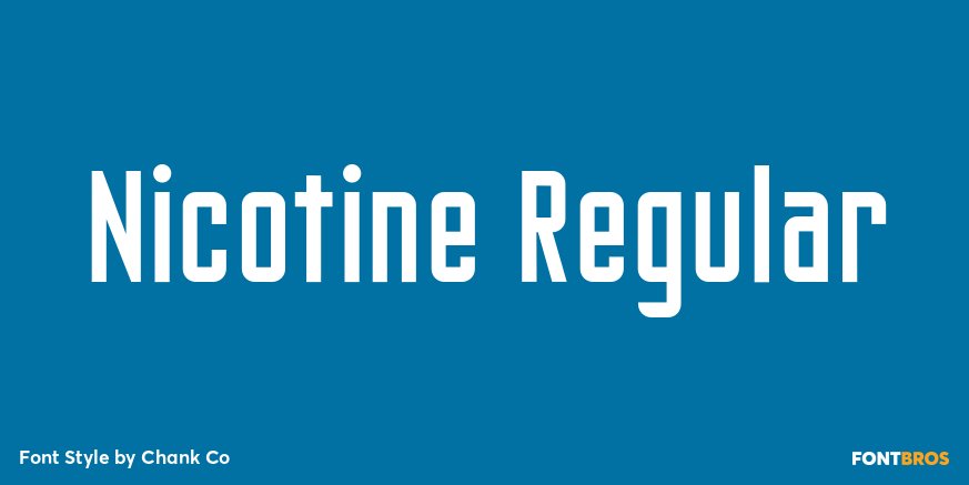 Nicotine Regular Poster