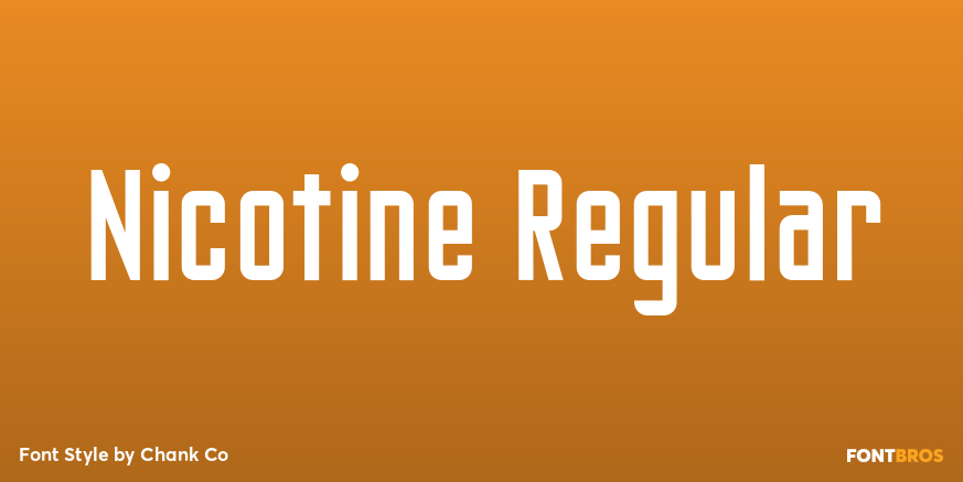 Nicotine Regular Poster