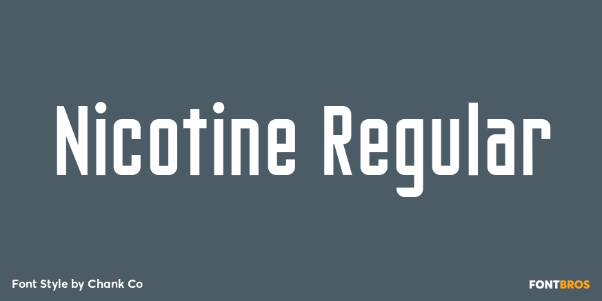 Nicotine Regular Poster