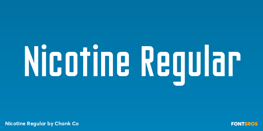Nicotine Regular Poster