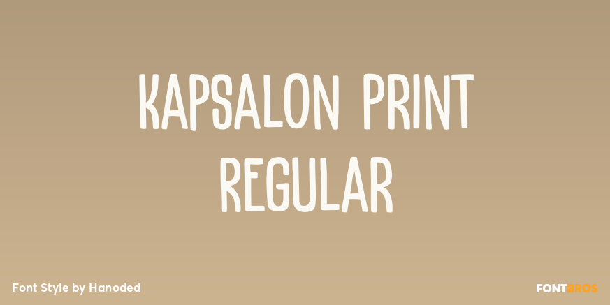 Kapsalon Print Regular Poster