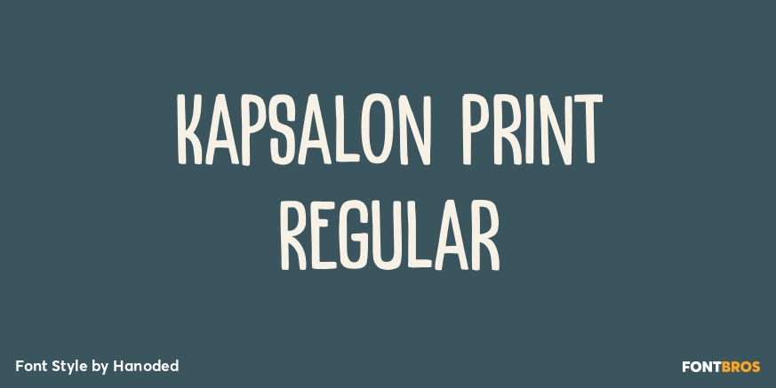 Kapsalon Print Regular Poster