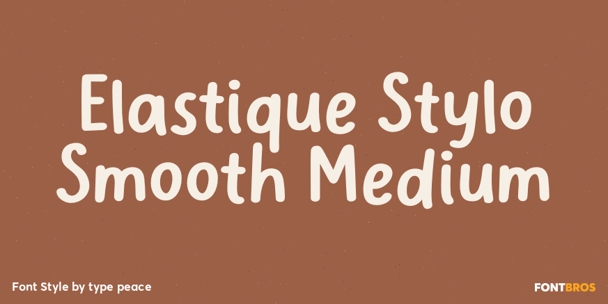 Elastique Stylo Smooth Medium Poster