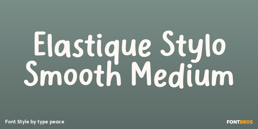 Elastique Stylo Smooth Medium Poster