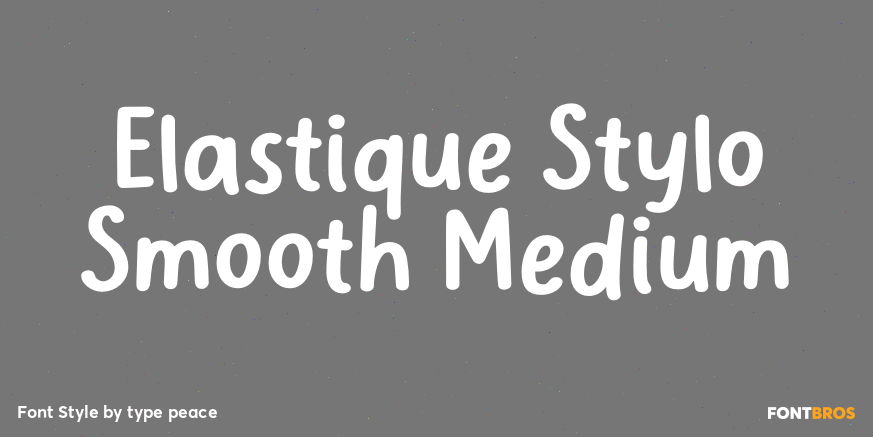 Elastique Stylo Smooth Medium Poster