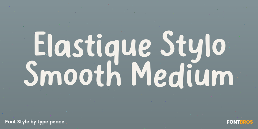 Elastique Stylo Smooth Medium Poster