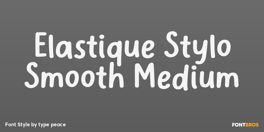 Elastique Stylo Smooth Medium Poster