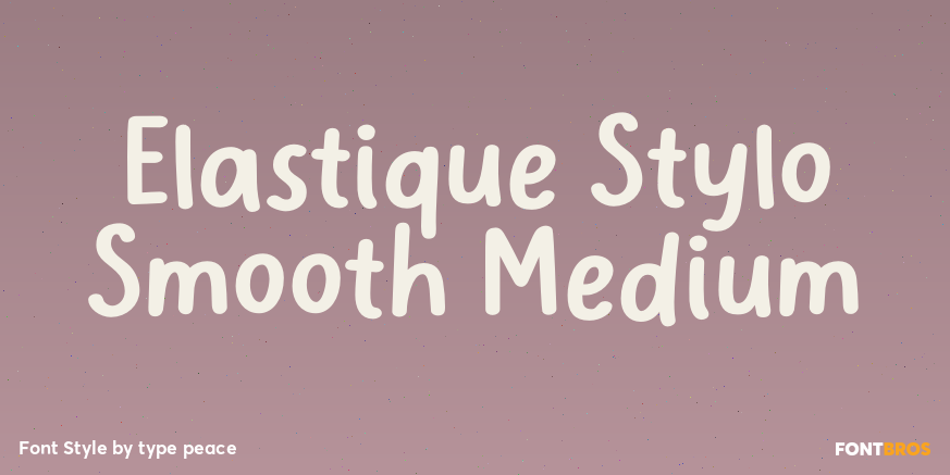 Elastique Stylo Smooth Medium Poster