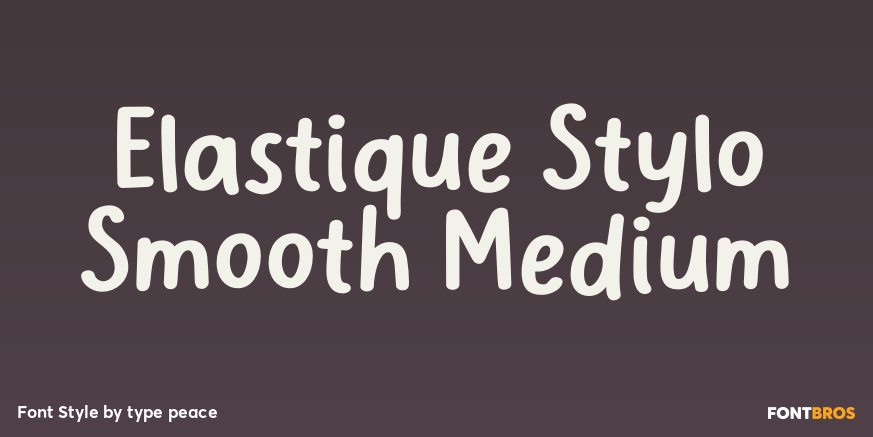 Elastique Stylo Smooth Medium Poster