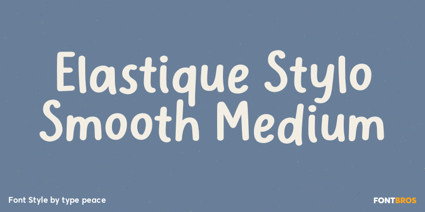 Elastique Stylo Smooth Medium Poster