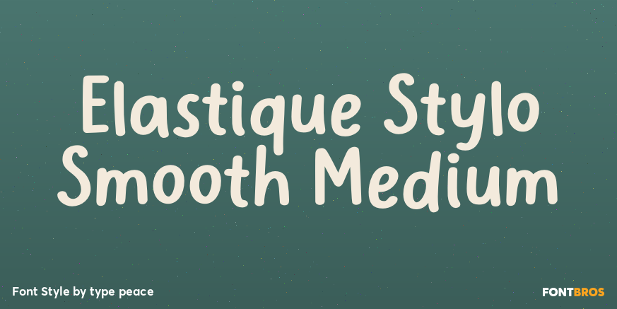 Elastique Stylo Smooth Medium Poster