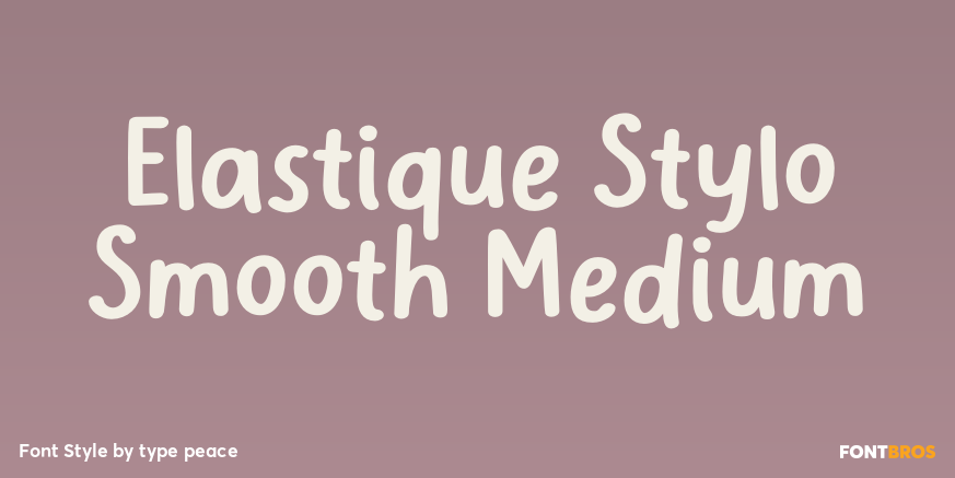 Elastique Stylo Smooth Medium Poster