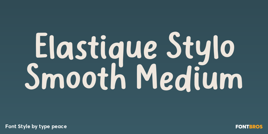 Elastique Stylo Smooth Medium Poster