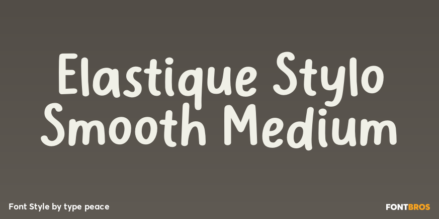 Elastique Stylo Smooth Medium Poster