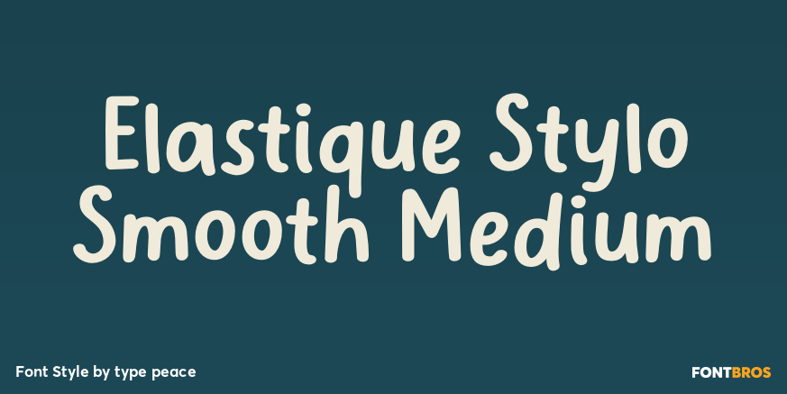 Elastique Stylo Smooth Medium Poster