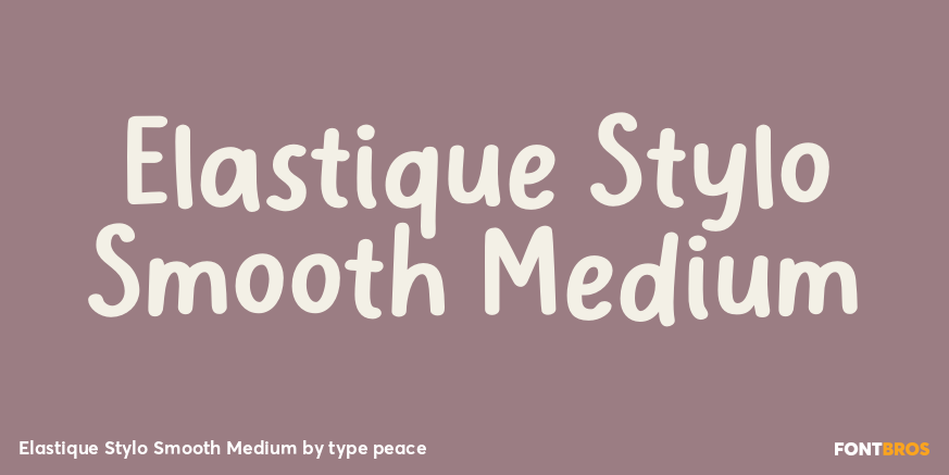 Elastique Stylo Smooth Medium Poster