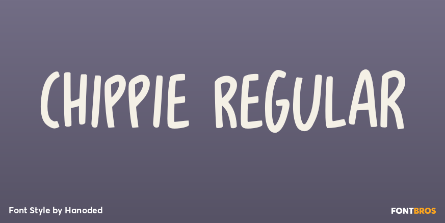 Chippie Regular Poster