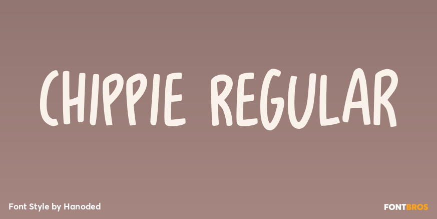 Chippie Regular Poster