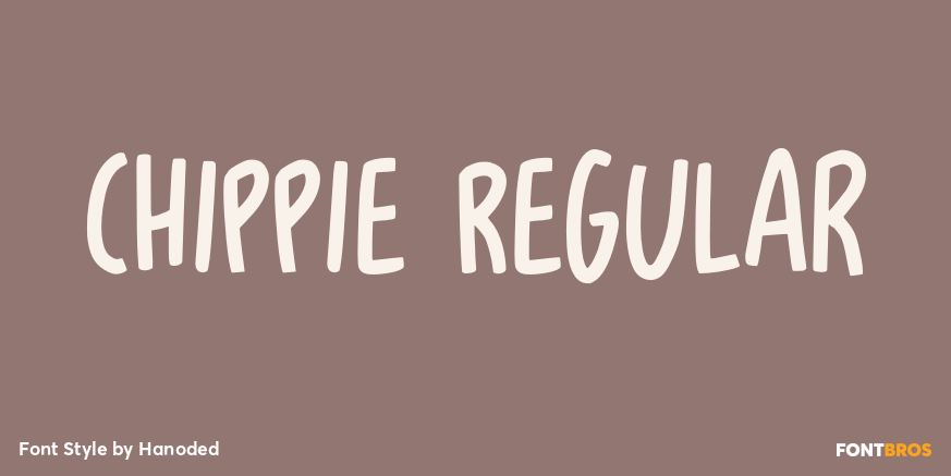 Chippie Regular Poster