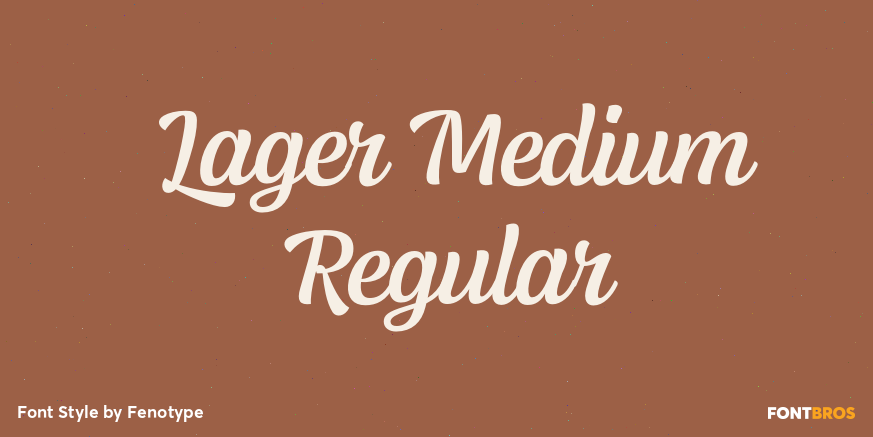 Lager Medium Regular Poster