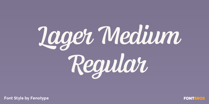 Lager Medium Regular Poster