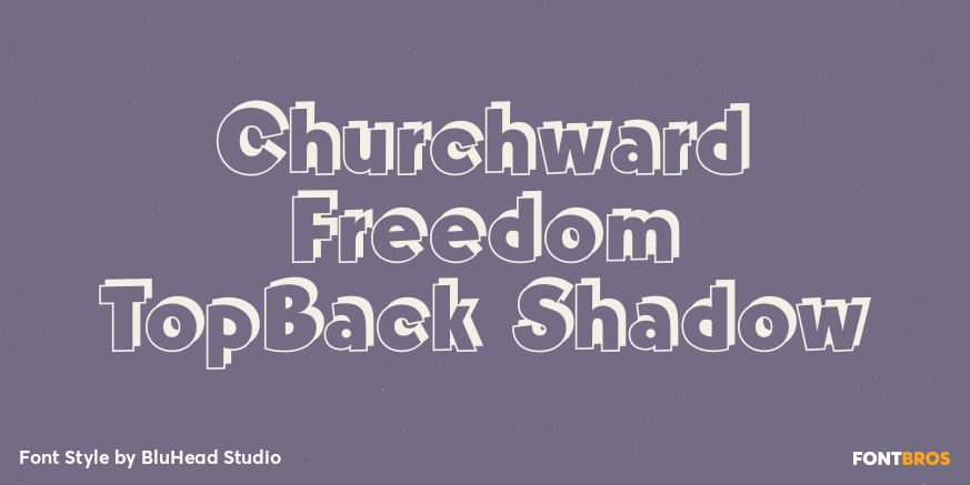 Churchward Freedom TopBack Shadow Poster