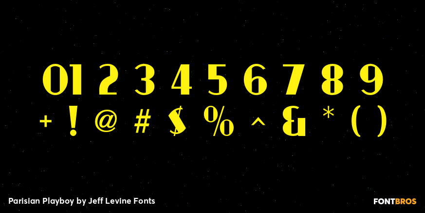 Parisian Playboy Font Poster #4