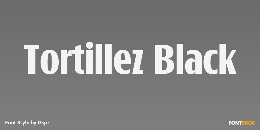 Tortillez Black Poster