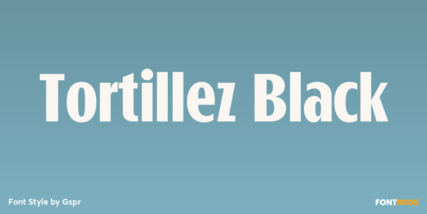 Tortillez Black Poster