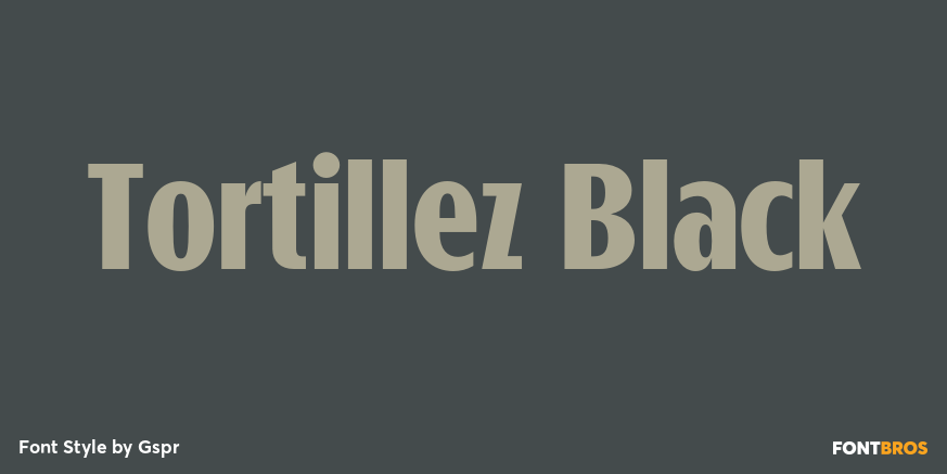 Tortillez Black Poster