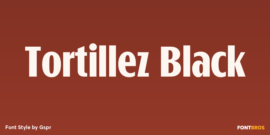 Tortillez Black Poster