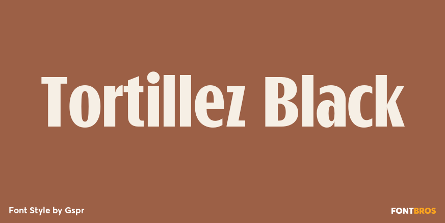 Tortillez Black Poster