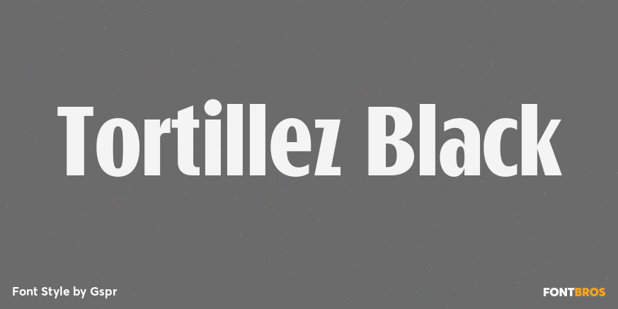 Tortillez Black Poster