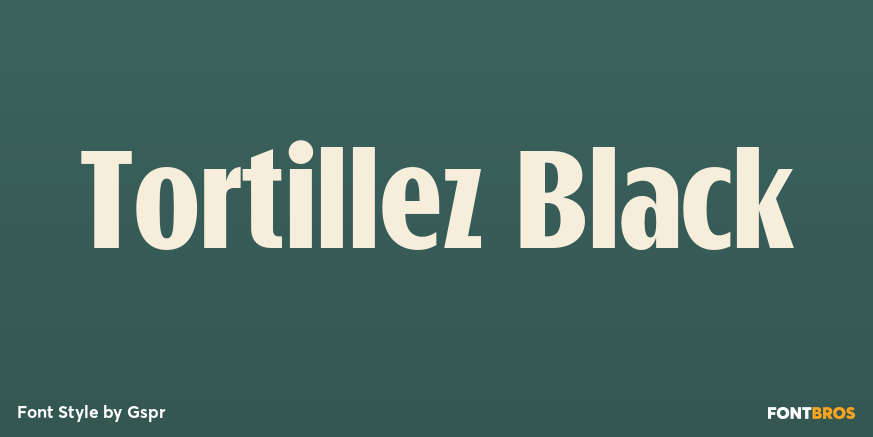 Tortillez Black Poster