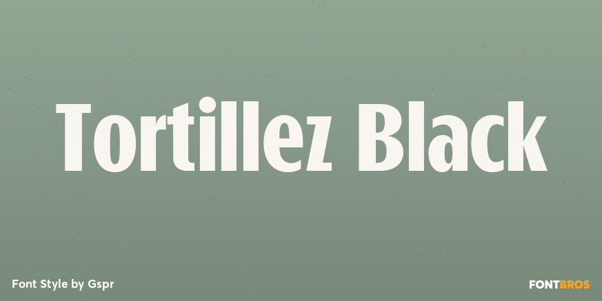 Tortillez Black Poster