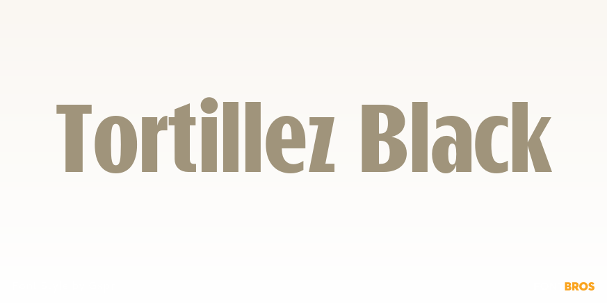 Tortillez Black Poster