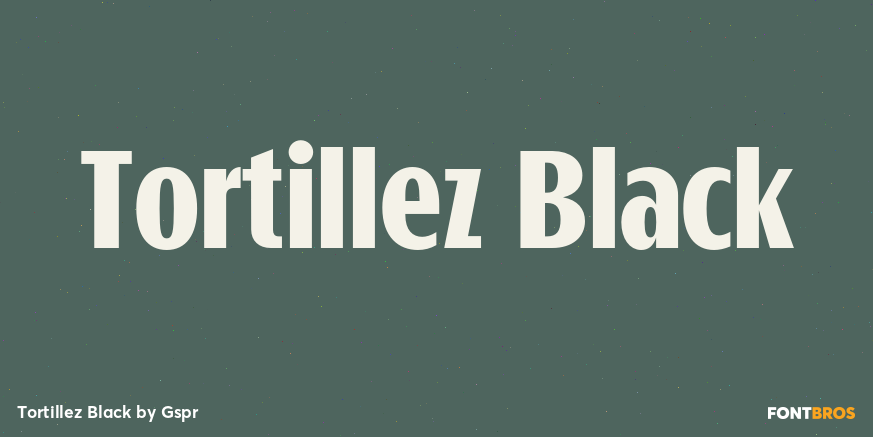 Tortillez Black Poster