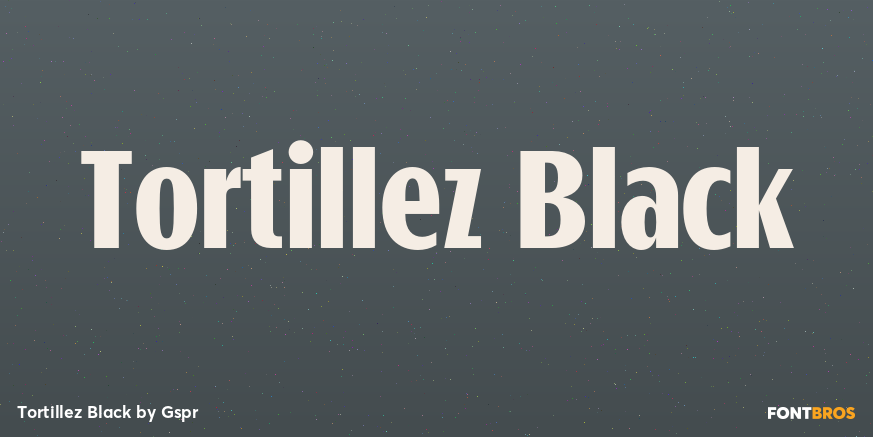 Tortillez Black Poster