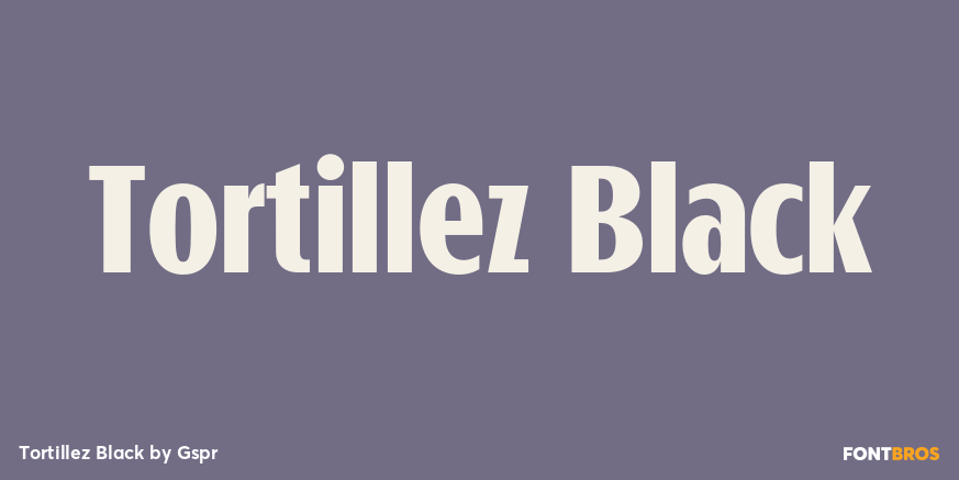 Tortillez Black Poster