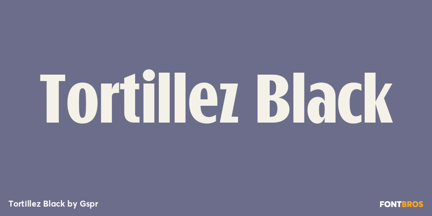 Tortillez Black Poster