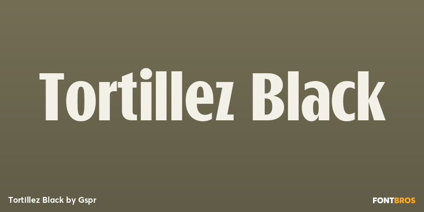 Tortillez Black Poster