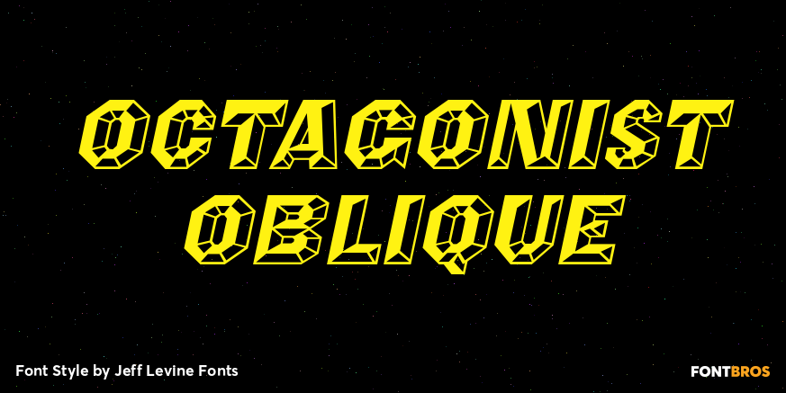 Octagonist Oblique Poster