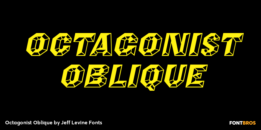 Octagonist Oblique Poster