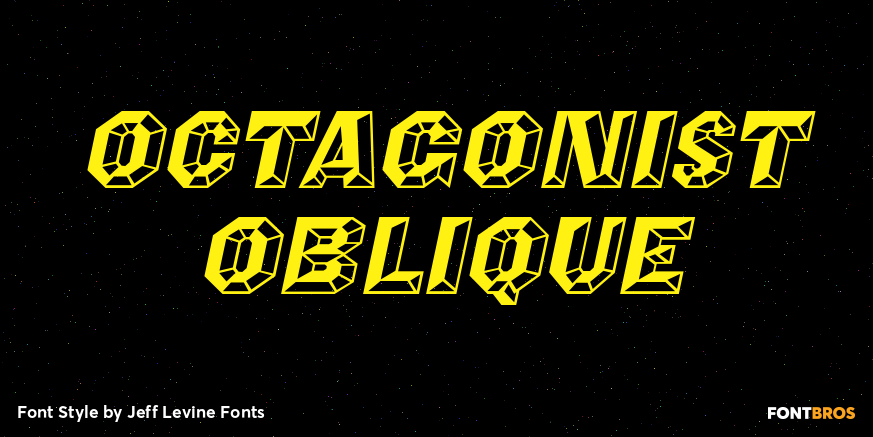 Octagonist Oblique Poster