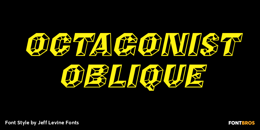 Octagonist Oblique Poster